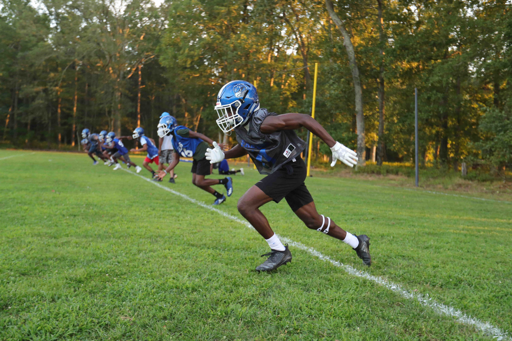 Oakcrest Football Practice